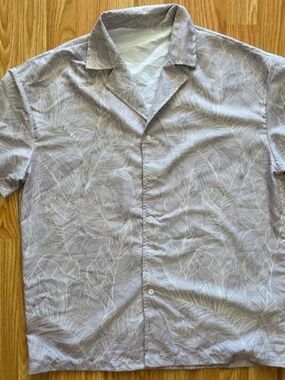 Manfinity Men's Short-Sleeve Button-Down Shirt